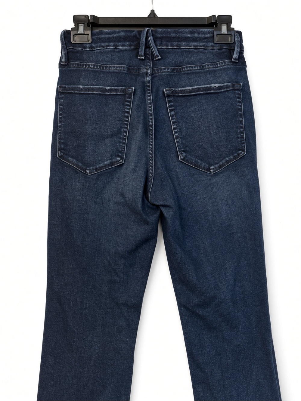 Good American Good Straight Dark Blue Jeans Size 6/28 excellent condition denim - Picture 2 of 5